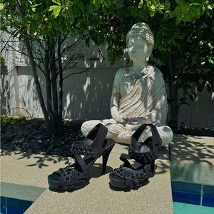 Pedro Garcia Elegant Black Women's Heels